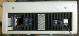 Willy Spreutel's Wang 3300 CPU, rear view